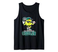 Mens Tennis DAD Like A Regular DAD BUT Cooler Fun Dad Tank Top