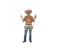 Men's Tequila Shooter Guy Costume - costume tequila shooter mens fancy dress guy mexican poncho smiffys bandoliers belt outfit