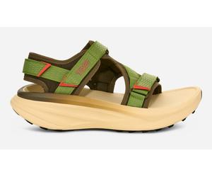 Men's TEVA Aventrail R2T Trail Running Sandals in Dark Olive/Peridot, Size 11