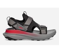 Men's TEVA Aventrail Trail Running Sandal Sandals in Black/Charcoal, Size 8