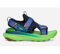 Men's TEVA Aventrail Trail Running Sandal Shoes in Total Eclipse/Green Flash, Size 6