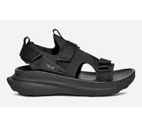 Men's TEVA Aventrail Trail Running Sandals in Black/Black, Size 8