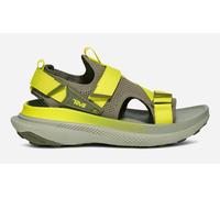 Men's TEVA Aventrail Trail Running Sandals in Deep Lichen Green/Sulphur Springs, Size 10