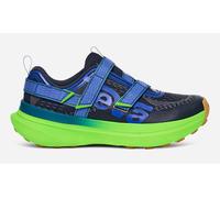 Men's TEVA Aventrail Trail Running Shoe in Total Eclipse/Green Flash, Size 8