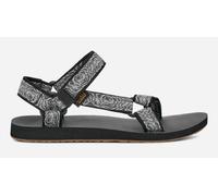 Men's TEVA Original Universal Sandal Shoes in Archive Topo Black/Grey, Size 12