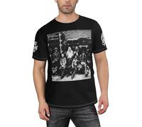 Men's The American Allman Rock Brothers Band T-Shirt Casual Short-Sleeve Tees Concert Merch Lightweight Tee-Shirt Black XL