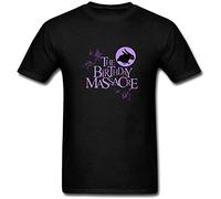 Men's The Birthday Massacre Band Synth Rock Logo T-Shirt Black