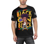 Men's The Boo*nd%ocks Huey and Riley T-Shirt Casual Short-Sleeve Tees Concert Merch Lightweight Tee-Shirt Black XL