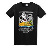 Men's The Conspiracy Club Cotton T Shirt Black XL