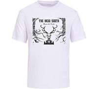 Men's The Dead South T-Shirt Illusion and Doubt Tees Unisex Tee White L