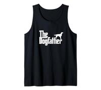 Mens The Dogfather Irish Setter Dog Father Dad Gift Tank Top