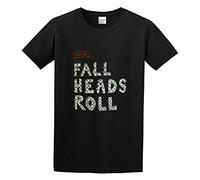 Men's The Fall Fall Heads Roll Punk T-Shirt XXL Black