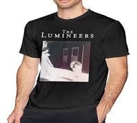 Men's The Lumineers T-Shirt Short Sleeve Graphic O Neck Graphic Novelty Stylish Tee Tops Size XL Black