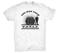 Men's The Man from Uncle T Shirt U.N.C.L.E. CIA David McCallum from NCIS FBI Agent XL Black