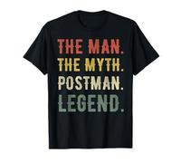 Mens The Man Myth Postman Legend Funny Postie T-Shirt