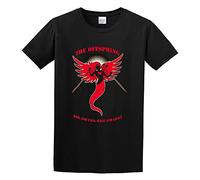 Men's The Offspring Rise and Fall Rage and Grace T-Shirt Print Tees Short Sleeve O Neck XL Black