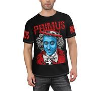 Men's The Rock Band T-Shirt Casual Short-Sleeve Tees Concert Merch Lightweight Tee-Shirt Black S