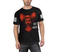 Men's The Rock Band T-Shirt Casual Short-Sleeve Tees Concert Merch Lightweight Tee-Shirt Black XXL