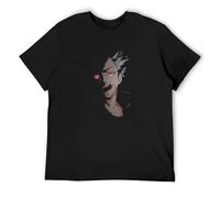 Men's The Seven Deadly Sins Manga Sin of Greed Clothes Ban T-Shirts Black S
