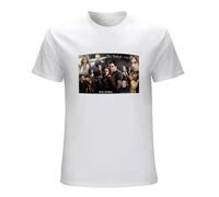 Men's The Seven Deadly Sins New Summer Slim Short Sleeve Retro Fashion 3D Printed Mens T-Shirts White 3XL