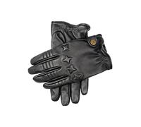 Dents Men's Copper Island The Suited Racer x Cashmere Lined Leather Driving Gloves BLACK M