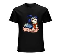 Men's The Worm Ello Labyrinth Cult Movie Cool Vintage Men's Cotton T Shirt Black L