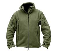 Mens Thermal Fleece Lined Combat Jacket| Mens Tactical Jacket| Fluffy Teddy Jackets| Soft Touch Army Jackets| Quilt Lined Fleece Coat| Full Zip Military Coat| Leisure Sports Coats With Zip Pockets