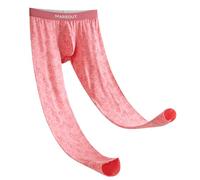 Men's Thermal Leggings Base Layer Bottom Long Leggings Classic Breathable Pants for Camping Hiking & Outdoors Compression Pants Stylish Suitable Workout Pink M