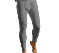 MENS THERMAL LONG JOHN UNDERWEAR WARM LEGGINGS WHITE OR CHARCOAL BLACK S M L XL XXL