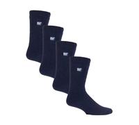 Mens Thermal Socks by Heat Holders Ultra Lite - 4 Multi Pack Fluffy Inner Socks