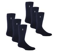 Heat Holders Men's 6 Pairs Original Thick Winter Thermal Socks for Cold Weather in Navy | Size: 6-11 Heat Holders Navy 6-11