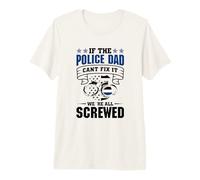 Mens Thin Blue Line - If The Police Dad Cant fix it Premium T-Shirt
