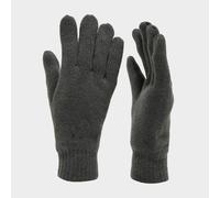 Unisex Thinsulate Knit Gloves, Grey XS