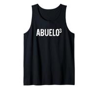 Mens Third Time Abuelo Again 3rd Power Baby Announcement Tank Top
