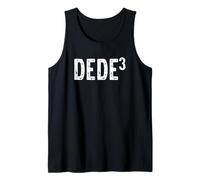 Mens Third Time Dede Again 3rd Power Baby Announcement Tank Top