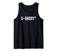 Mens Third Time G-Daddy Again 3rd Power Baby Announcement GDaddy Tank Top