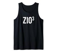 Mens Third Time Zio Again 3rd Power Baby Announcement Tank Top