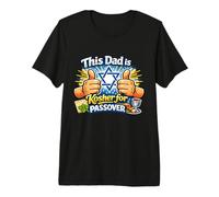 Mens This Dad is Kosher for Passover Seder Pesach Jewish Holiday Premium T-Shirt