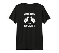 Mens This Guy is A Cyclist Premium T-Shirt