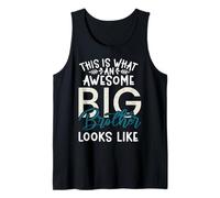 Mens This is What an Awesome Big Brother Looks Like Big Brother Tank Top