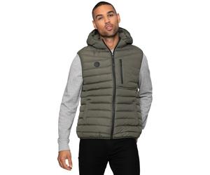Mens Threadbare Lightweight Padded Sleeveless Gilet Hooded Warm Bodywarmer