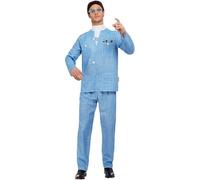 Mens Thunderbirds Brains Costume