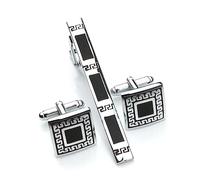 Men's Tie Clip for Business Suit Accessories for Wedding, One Size, no gemstone