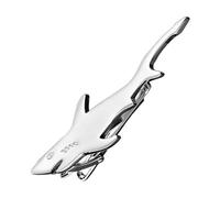 Mens Tie Clip Novelty Shark Metal Anti-Slip