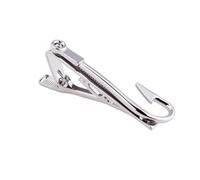 Mens Tie Clips for Husband Dad Boyfriend Birthday Christmas Gifts for Men Novetly Tie Clip for Skinny Ties Bar Clip, S, Non-Precious Metal, No Gemstone