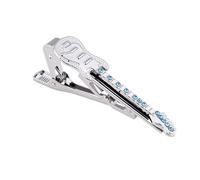 Mens Tie Clips for Husband Dad Boyfriend Birthday Christmas Gifts for Men Novetly Tie Clip for Skinny Ties Bar Clip, S, Non-Precious Metal, No Gemstone