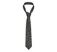 Men'S Tie Necktie Classic Novelty Programmer Programming Code Print Skinny Necktie For Daily Wedding Party Business