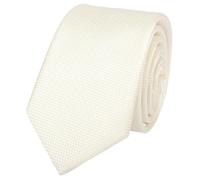 Men's Tie Pocket Sqaure Set Wedding Business Formal Solid Necktie Handkerchief - Ivory 58 One Size