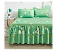 Mens Ties 1PC Plus Size Broken Flowers Style Bed Cover Lace Version of The Bed Skirt Single and Double (No Pillowcase)(Style C,1PC-200cmx220cm)