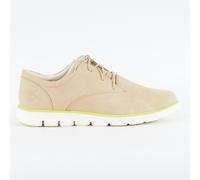 Mens Timberland Plain Toe Oxford A111M Beige Leather Casual Lace Up Light Shoes